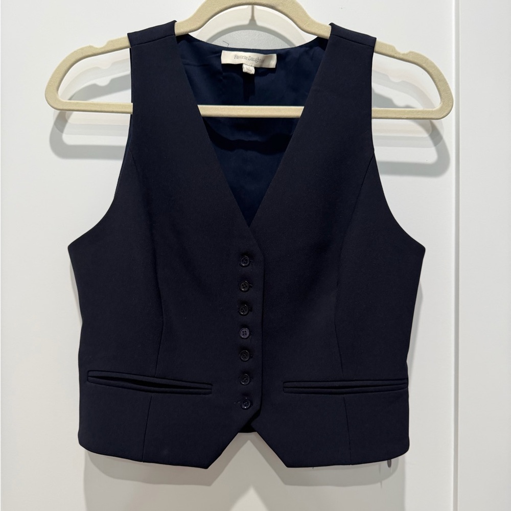 Favorite Daughter Midnight Blue Vest
